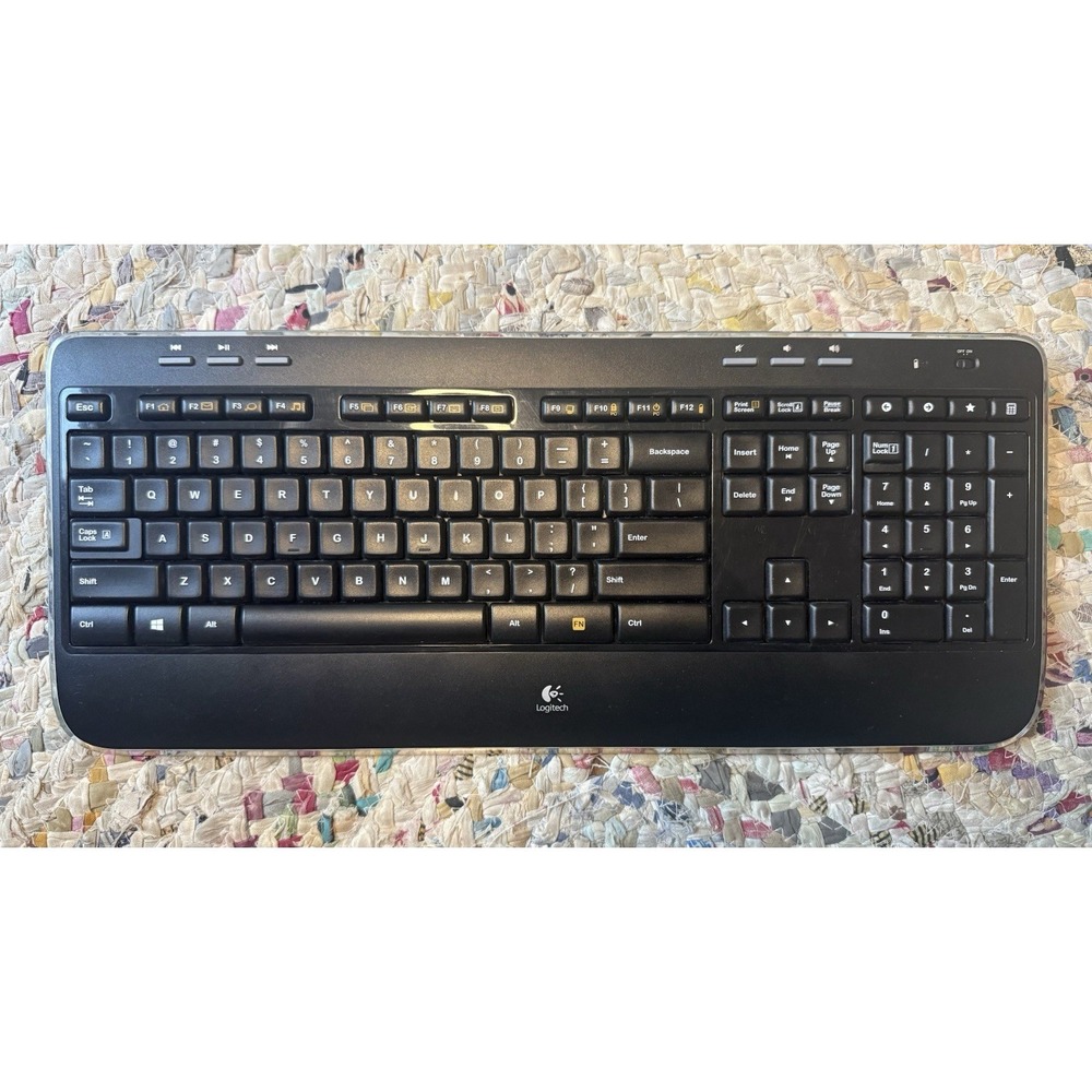 Logitech‎ K520 Full-Size Wireless Keyboard - NO USB RECEIVER